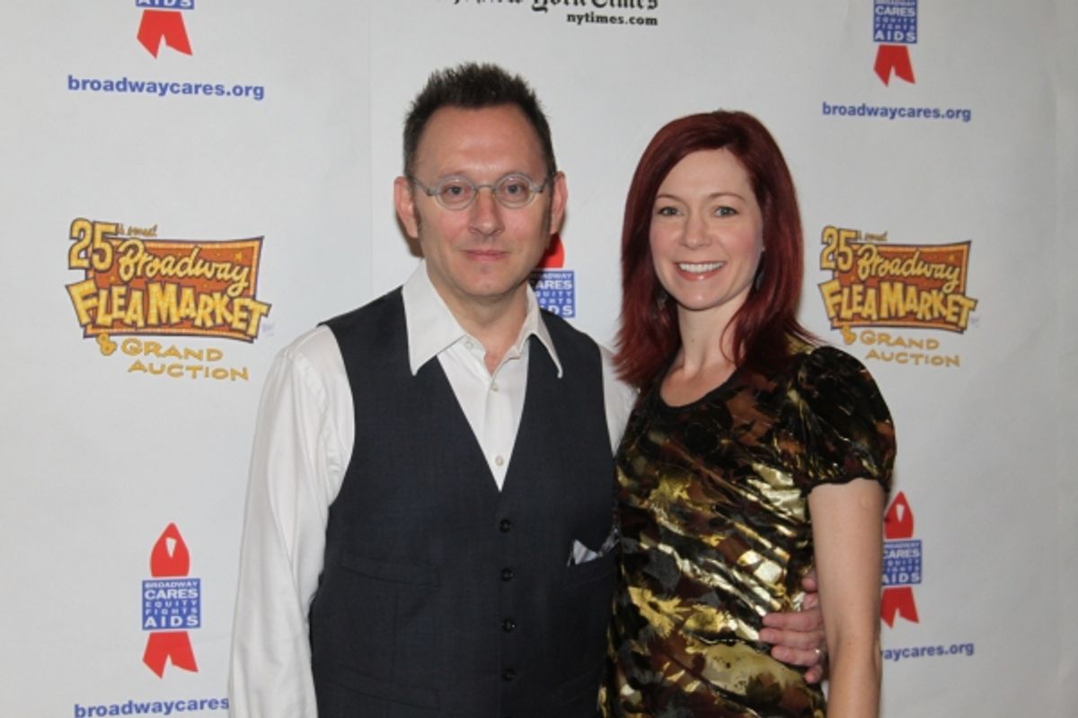 Michael Emerson and Carrie Preston at 