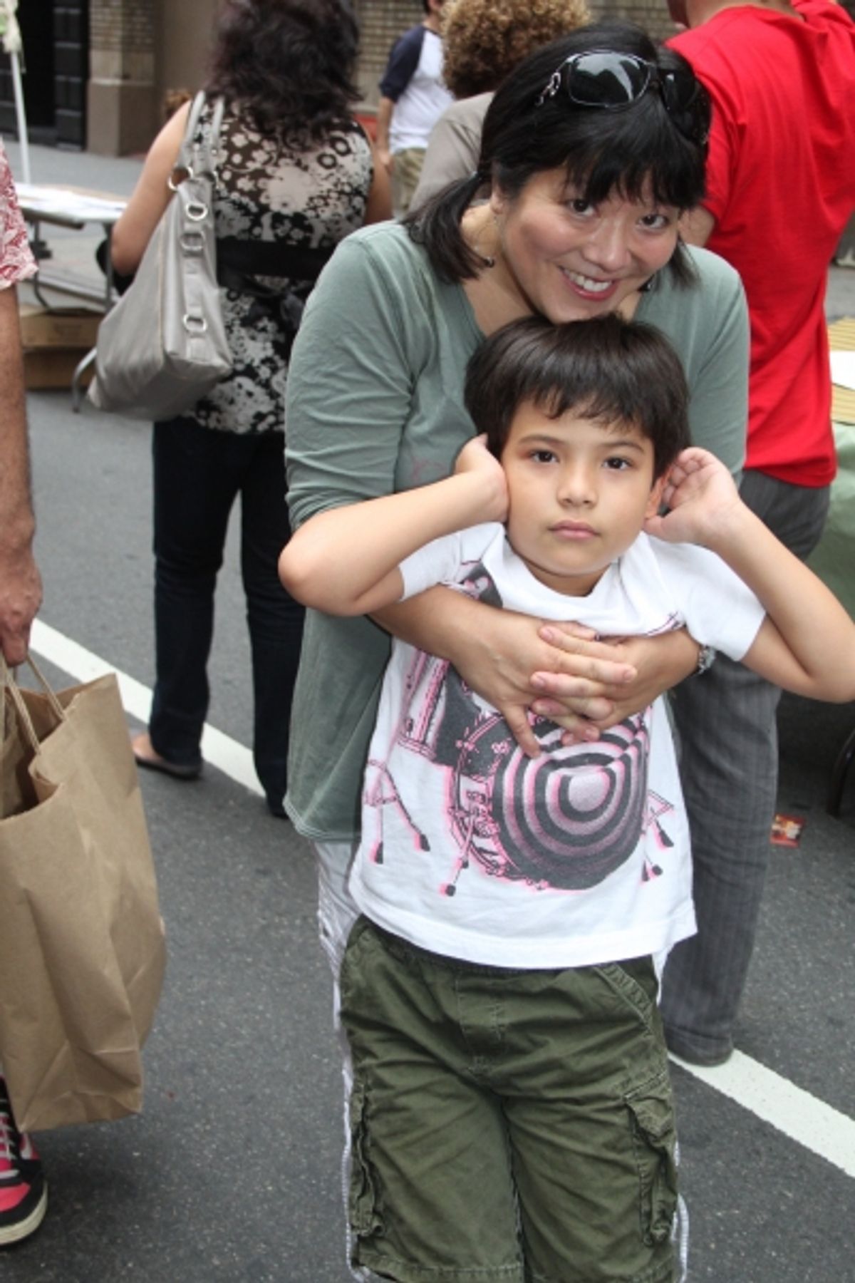 Ann Harada and Elvis at 