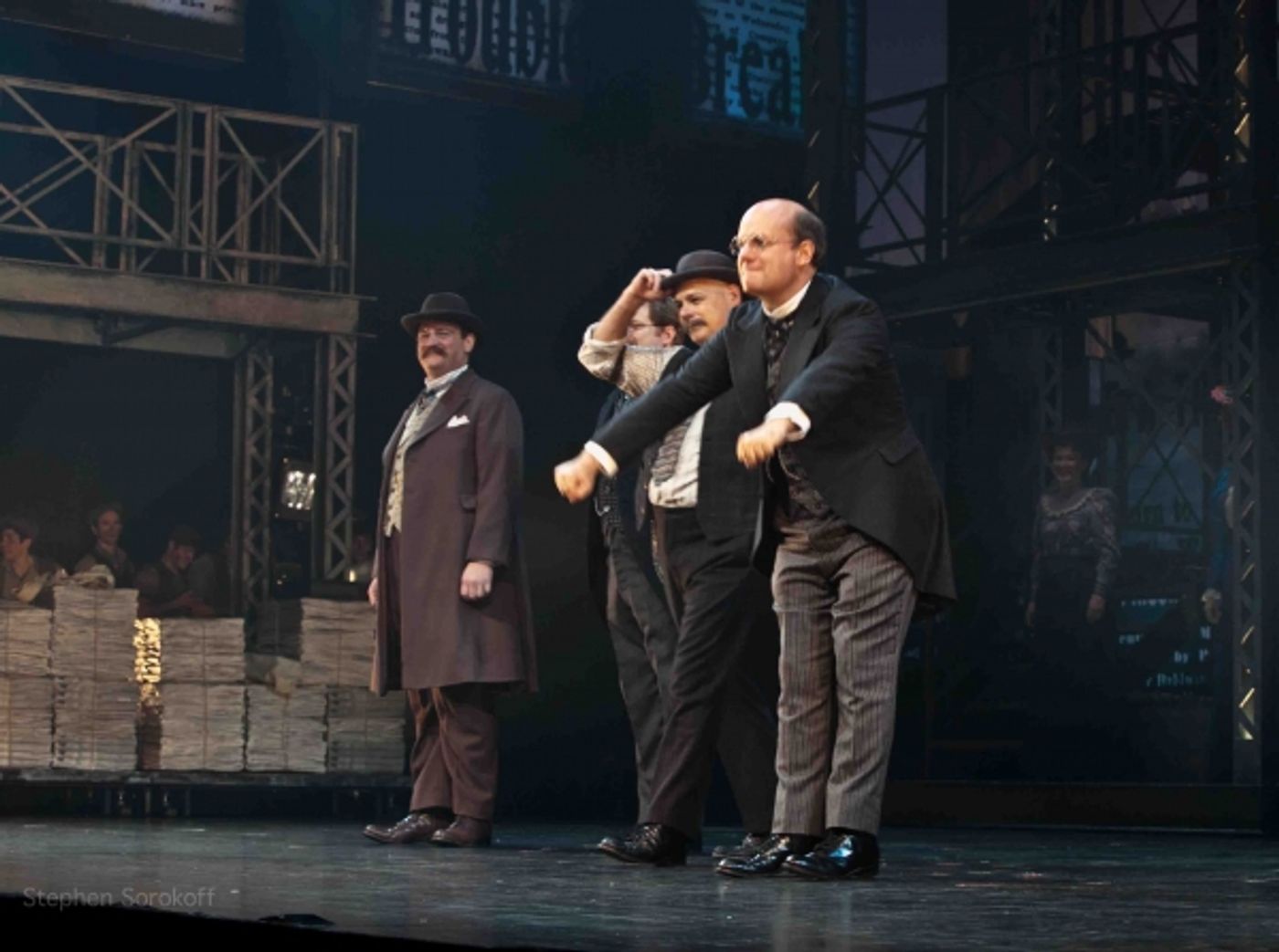 Photo Coverage: NEWSIES Opening Night Curtain Call!  Image