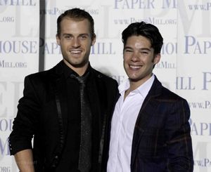 JP Ferreri and guest @ BroadwayWorld JP Ferreri and guest Photo