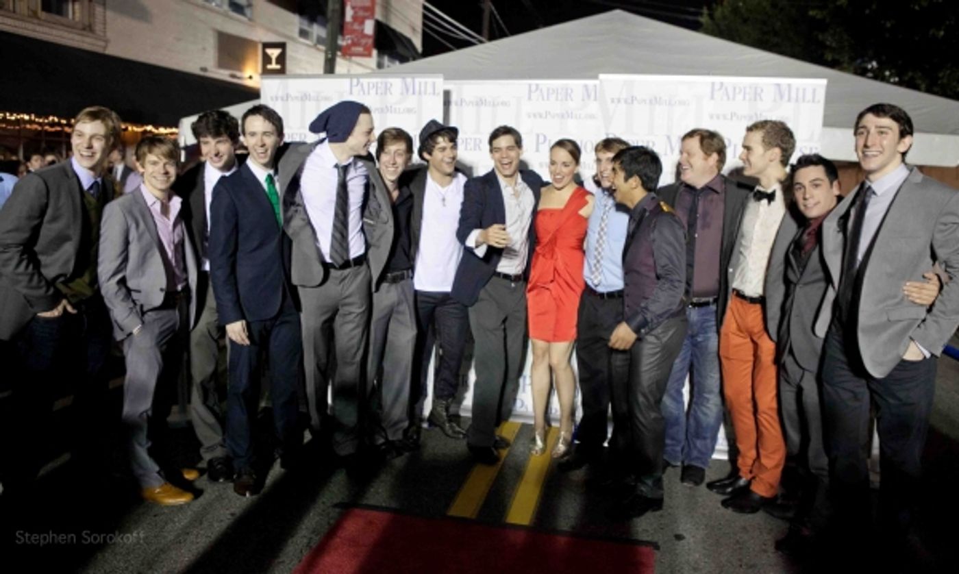 Photo Coverage: Paper Mill Playhouse's NEWSIES Celebrates Opening Night!  Image