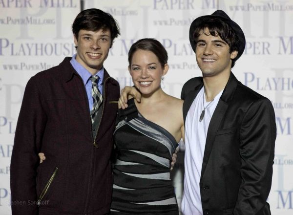 Corey Hummerston, Laurie Veldheer, Max Ehrich
 Photo