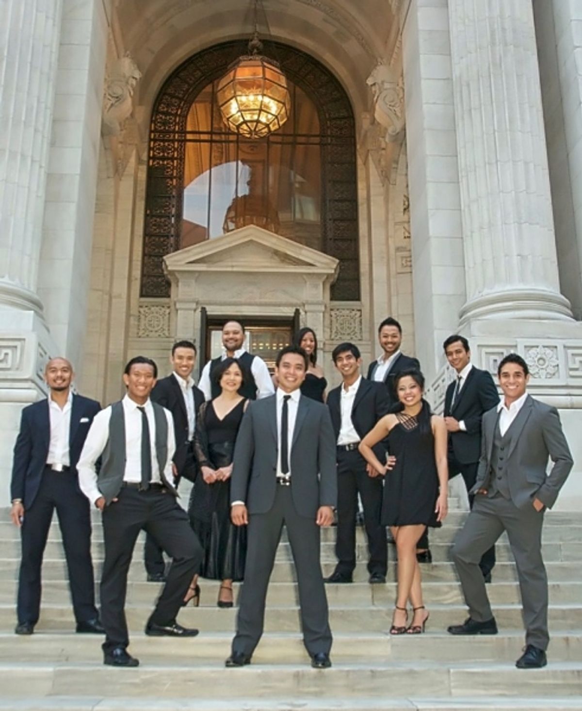 Mel Maghuyop, Albert Guerzon, Marc dela Cruz, Lydia Gaston, Orville Mendoza, Jose Llana, Aaron Albano, Billy Bustamante, Catherine Ricafort, JP Moraga, Adam Jacobs at 