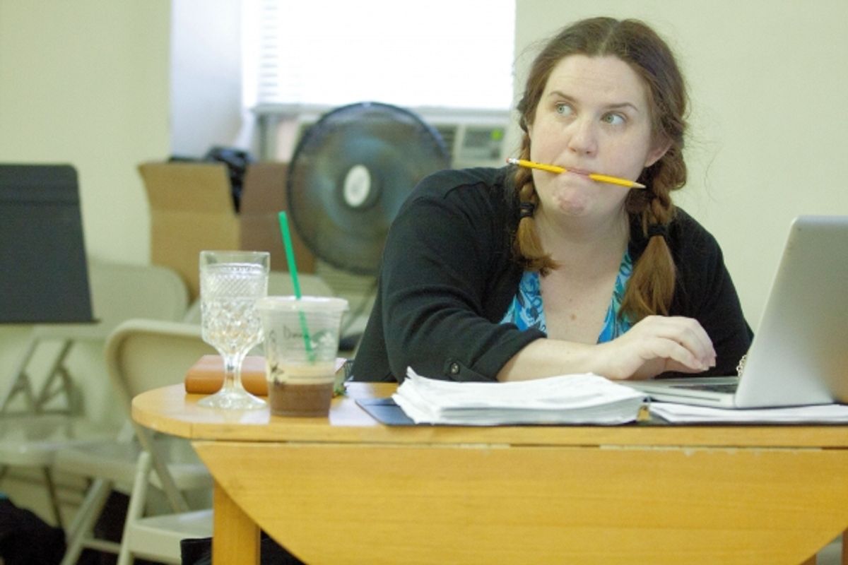 Donna Lynne Champlin at JANE AUSTEN'S PRIDE & PREJUDICE in Rehearsal, Part 2!
