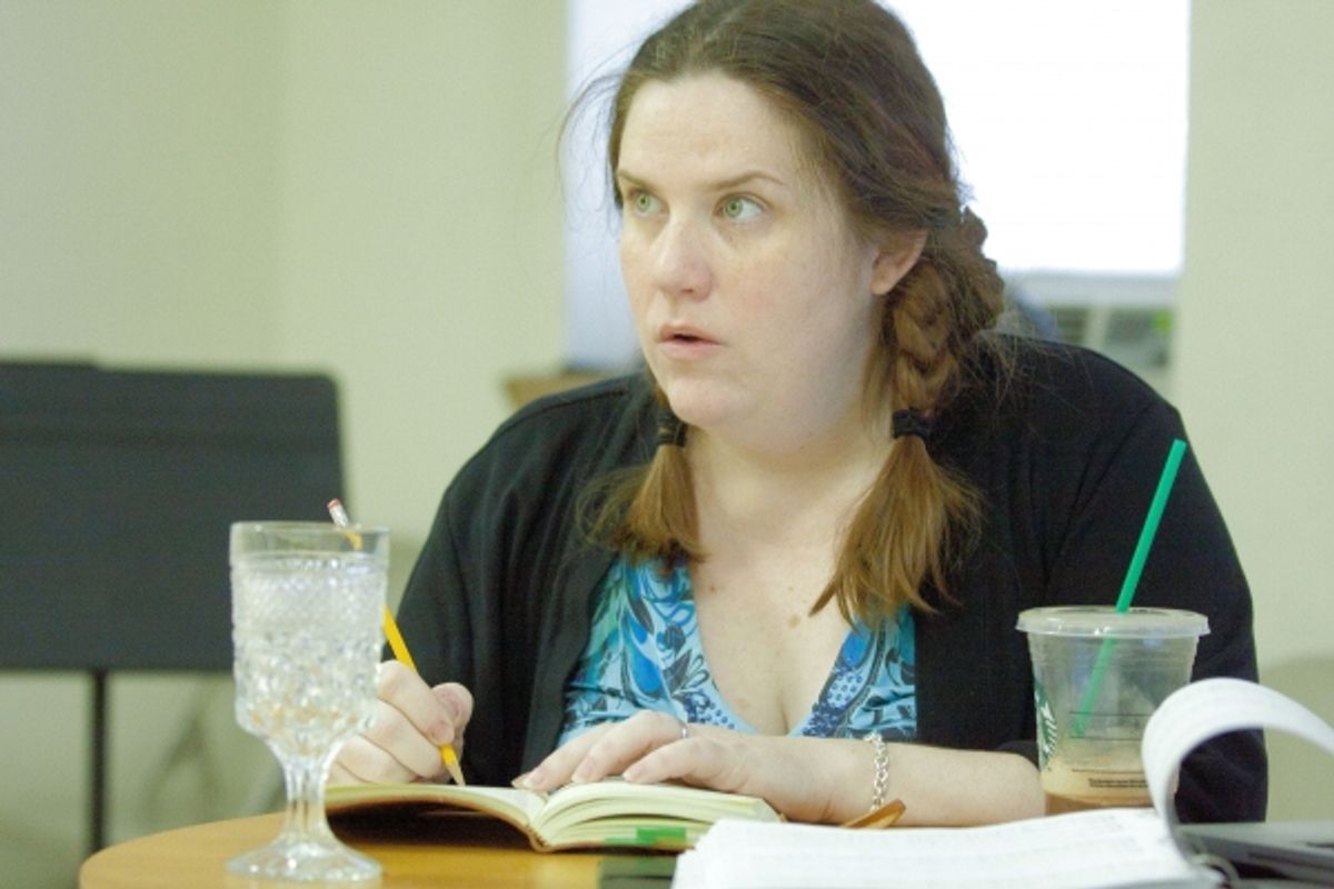 Donna Lynne Champlin at JANE AUSTEN'S PRIDE & PREJUDICE in Rehearsal, Part 2!