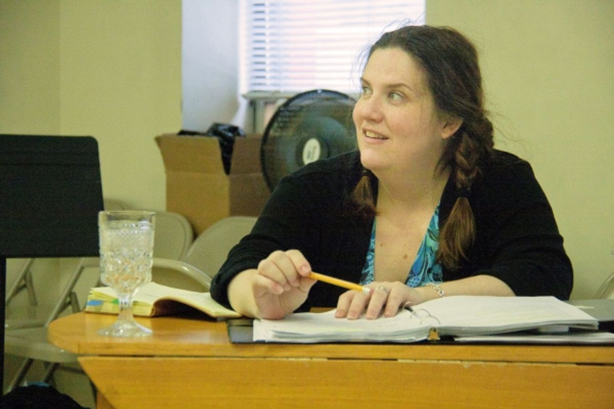 Donna Lynne Champlin at JANE AUSTEN'S PRIDE & PREJUDICE in Rehearsal, Part 2!