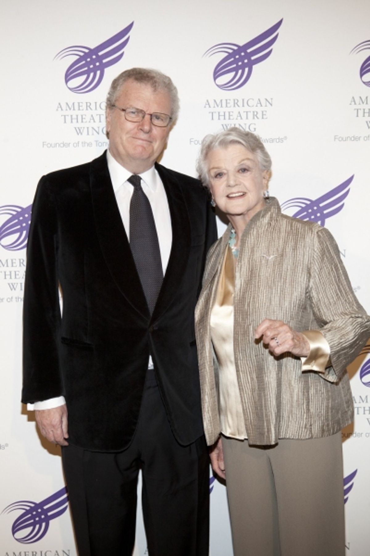 Sir Howard Stringer and Angela Landsbury at 