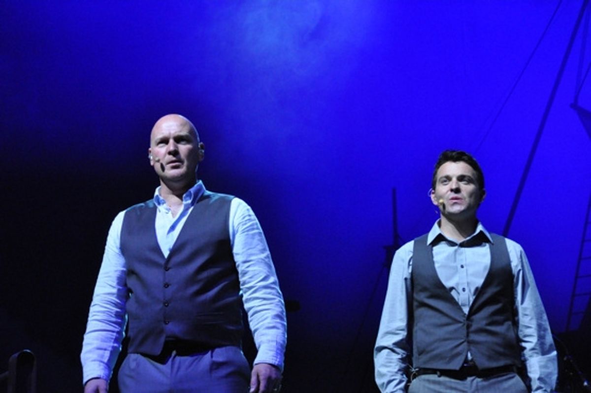 George Donaldson and Ryan Kelly at 