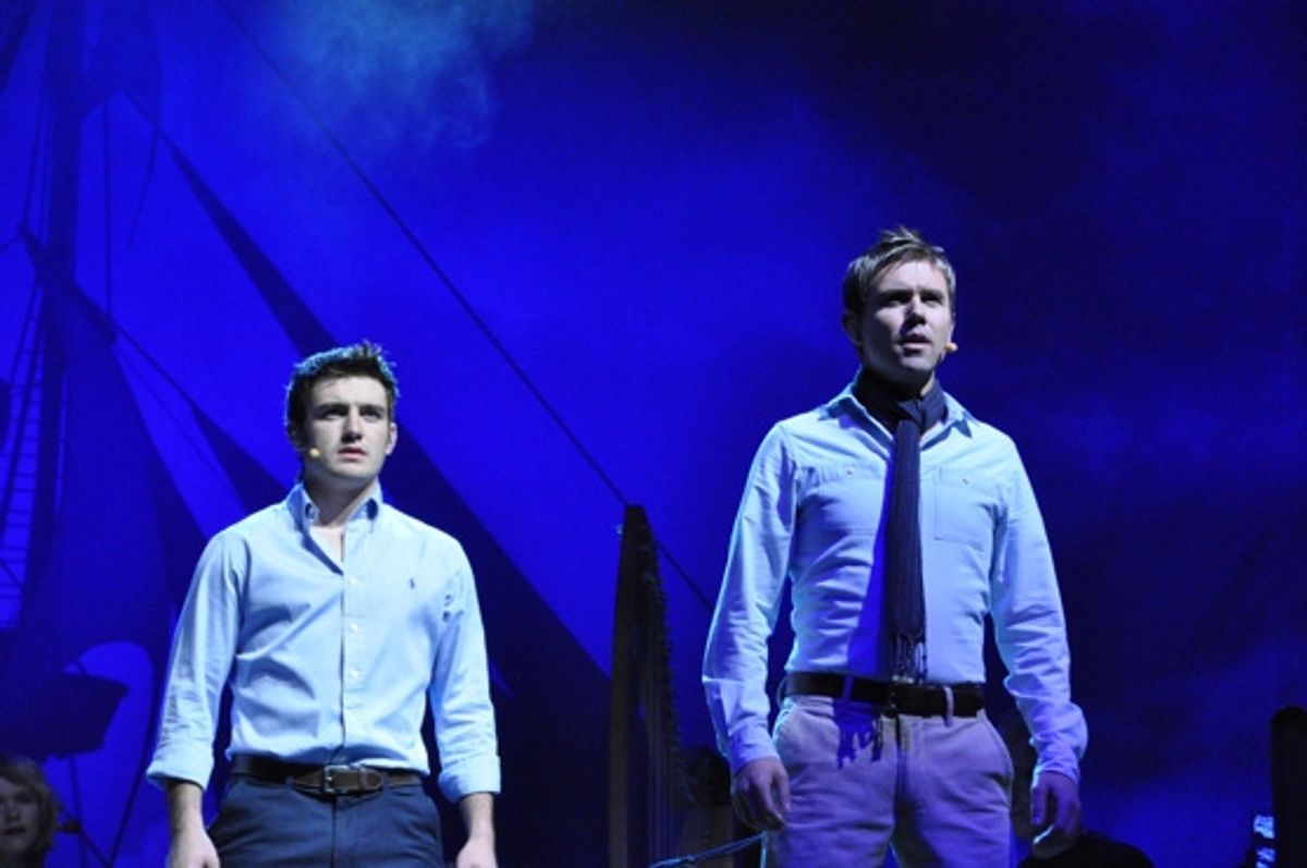 Emmet Cahill and Neil Byrne at 