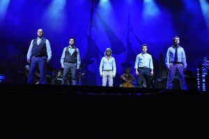 George Donaldson, Ryan Kelly, Keith Harkin, Emmet Cahill and Neil Byrne Photo