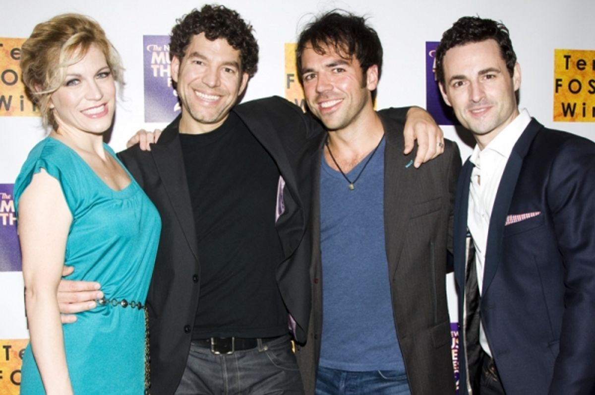 Felicia Finley, Paul Stancato, Nick Dalton & Max von Essen at 