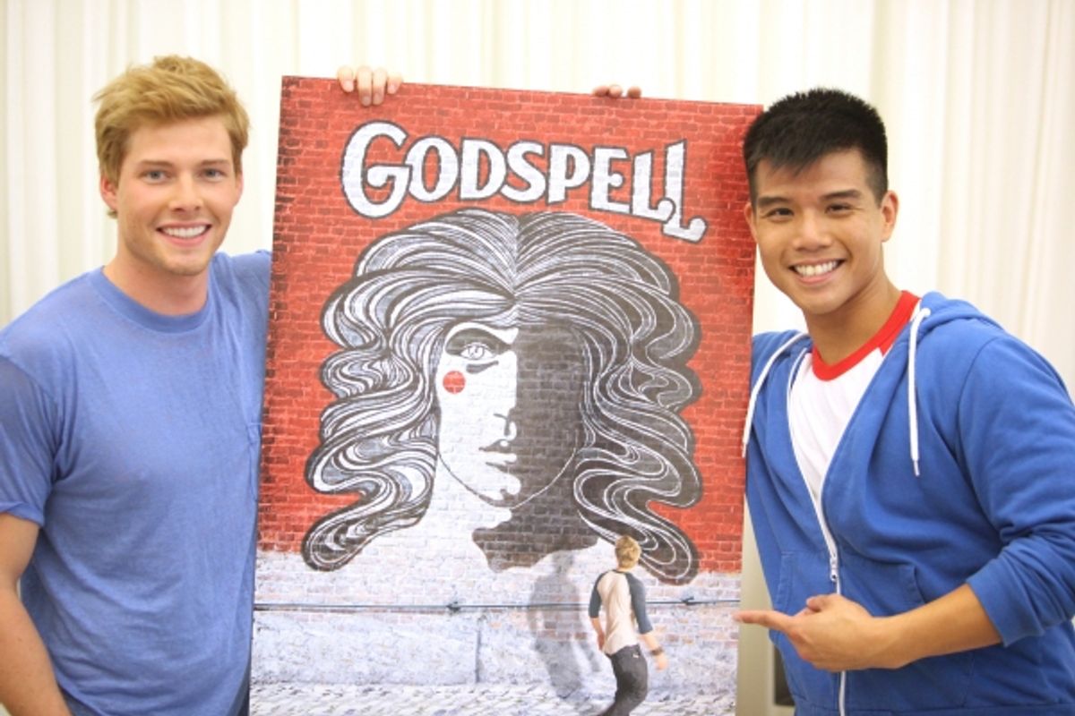 Hunter Parrish & Telly Leung  at 