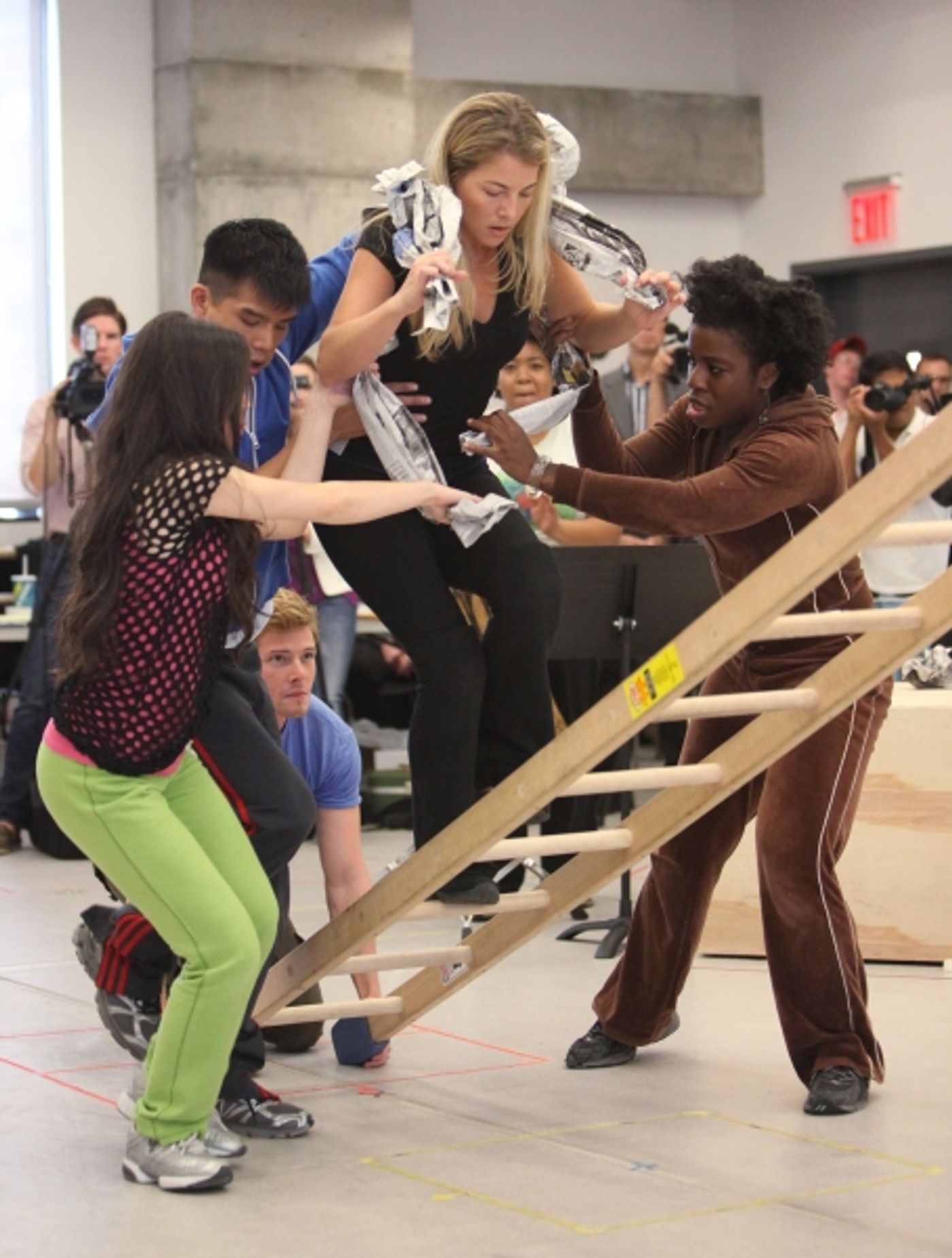 Photo Coverage: GODSPELL in Rehearsal - Sneak Peek!  Image