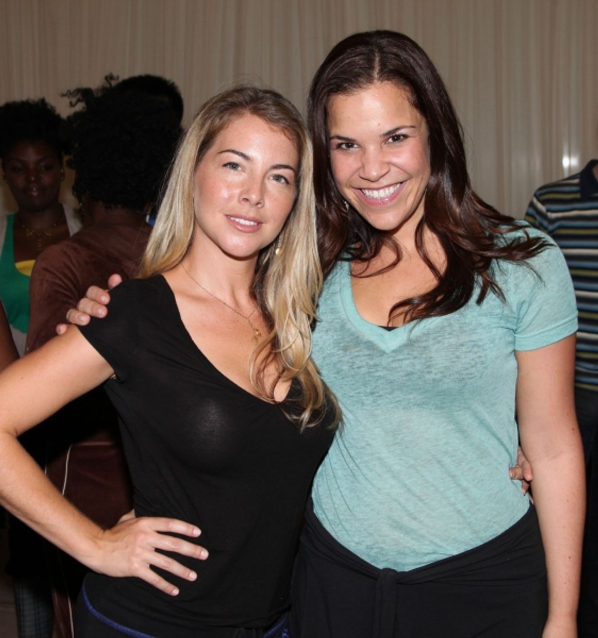 Morgan James; Lindsay Mendez  at 