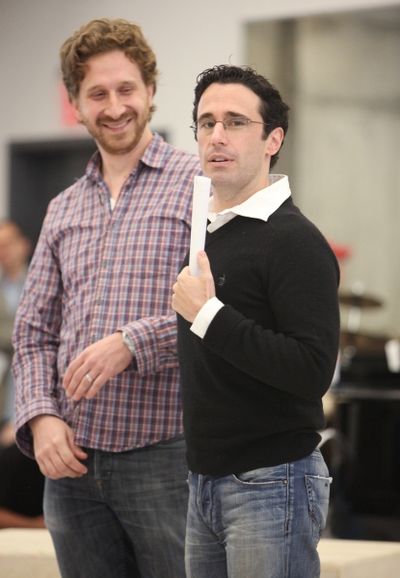 Director Daniel Goldstein & Choreographer Christopher Gattelli  Photo