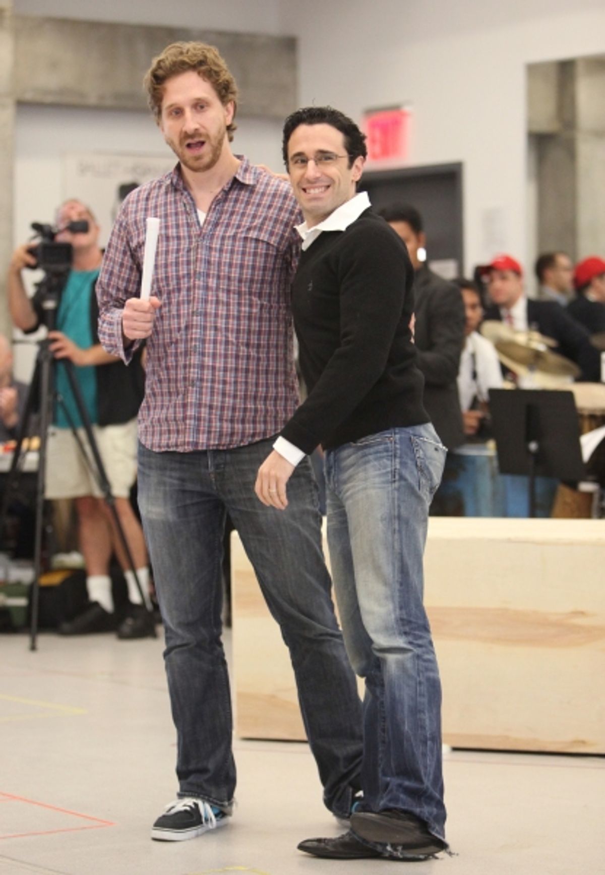 Director Daniel Goldstein & Choreographer Christopher Gattelli  at 