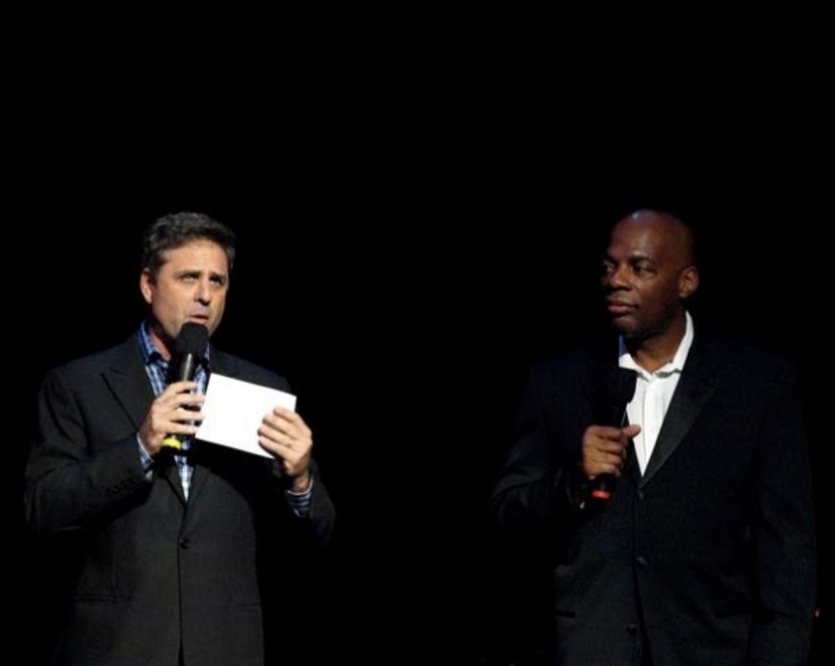 Mark Walberg and Alonzo Bodden at 