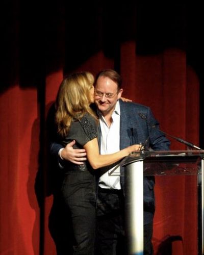 Felicity Huffman and Marc Cherry Photo