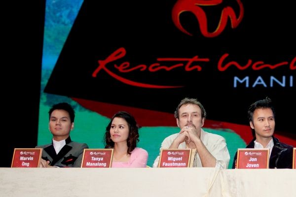 Marvin Ong, Tanya Manalang, Miguel Faustmann, Jon Joven Photo