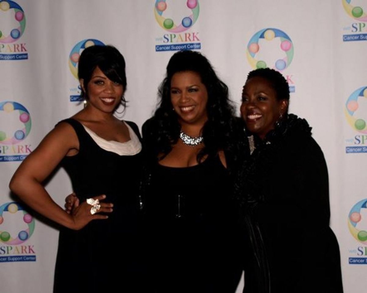 Kamilah Marshall, Sylvia MacCalla, and Connie Jackson at 