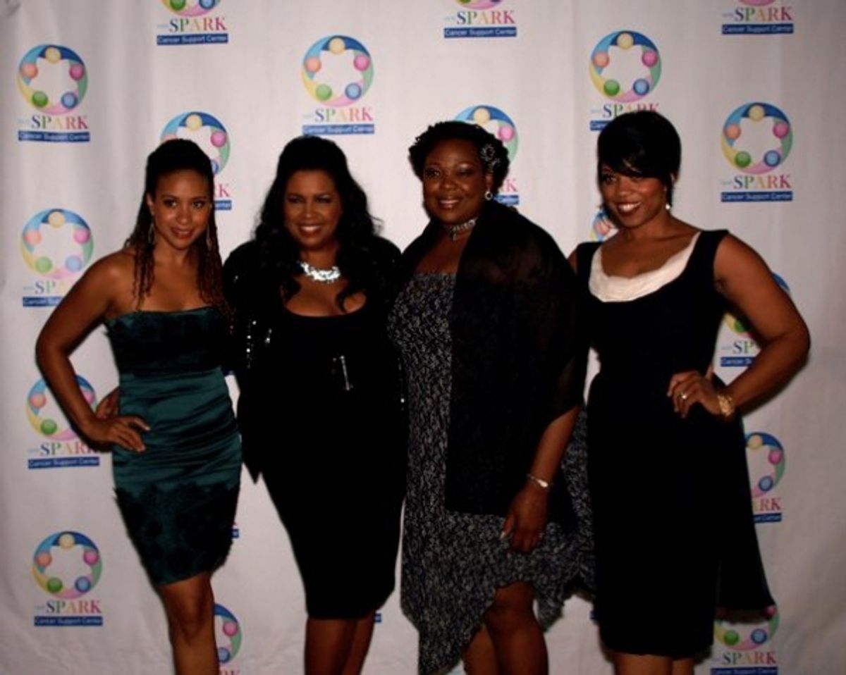Tracie Thoms, Sylvia MacCalla, Gwen Stewart, and Kamilah Marshall at 