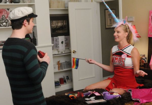 Heather Morris, Chris Colfer Photo