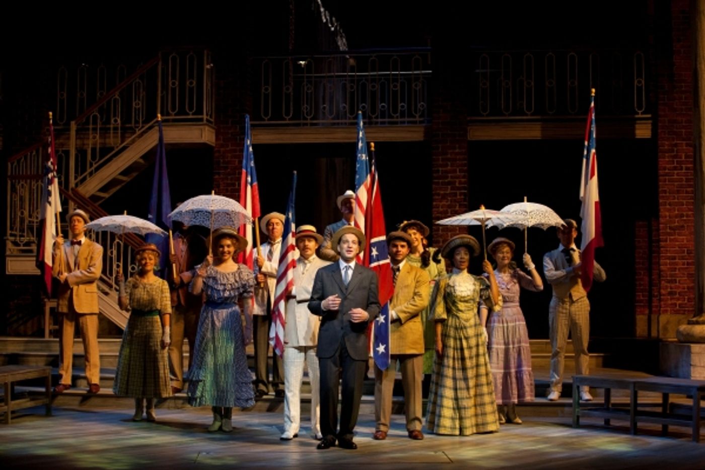 Photo Flash: Euan Morton and More in Ford Theatre's PARADE - First Look!  Image