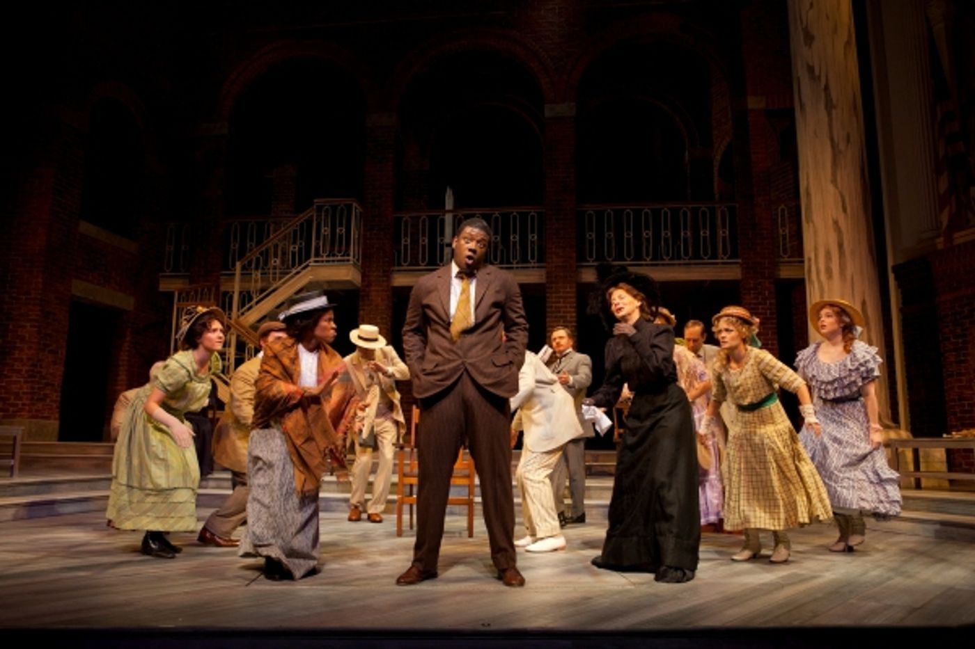 Photo Flash: Euan Morton and More in Ford Theatre's PARADE - First Look!  Image