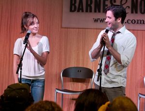 Laura Osnes and Colin Donnell @ BroadwayWorld Laura Osnes and Colin Donnell Photo