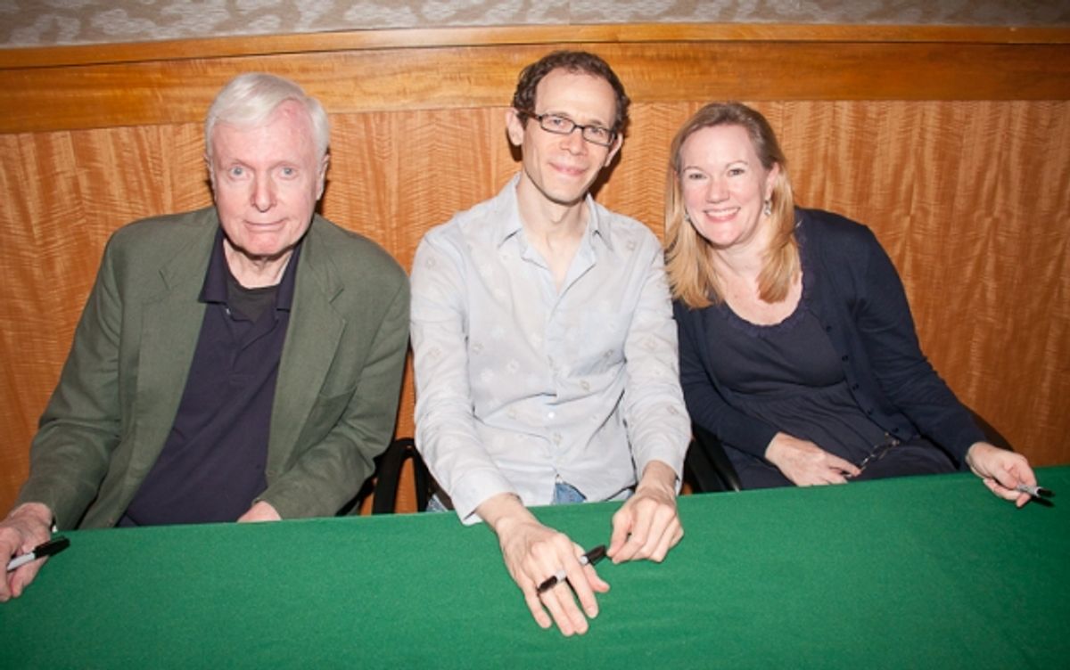 John McMartin, Adam Godley, and Kathleen Marshall  at 