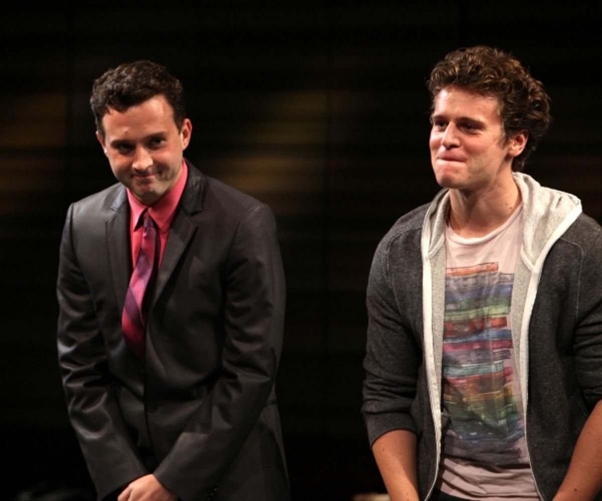 Eddie Kaye Thomas, Jonathan Groff  at 