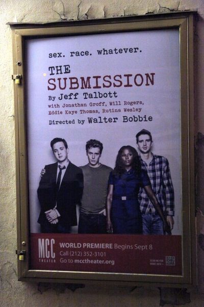 Theatre Marquee - Theatre Marquee - 'The Submission' starring:  Eddie Kaye Thomas, Jo Photo