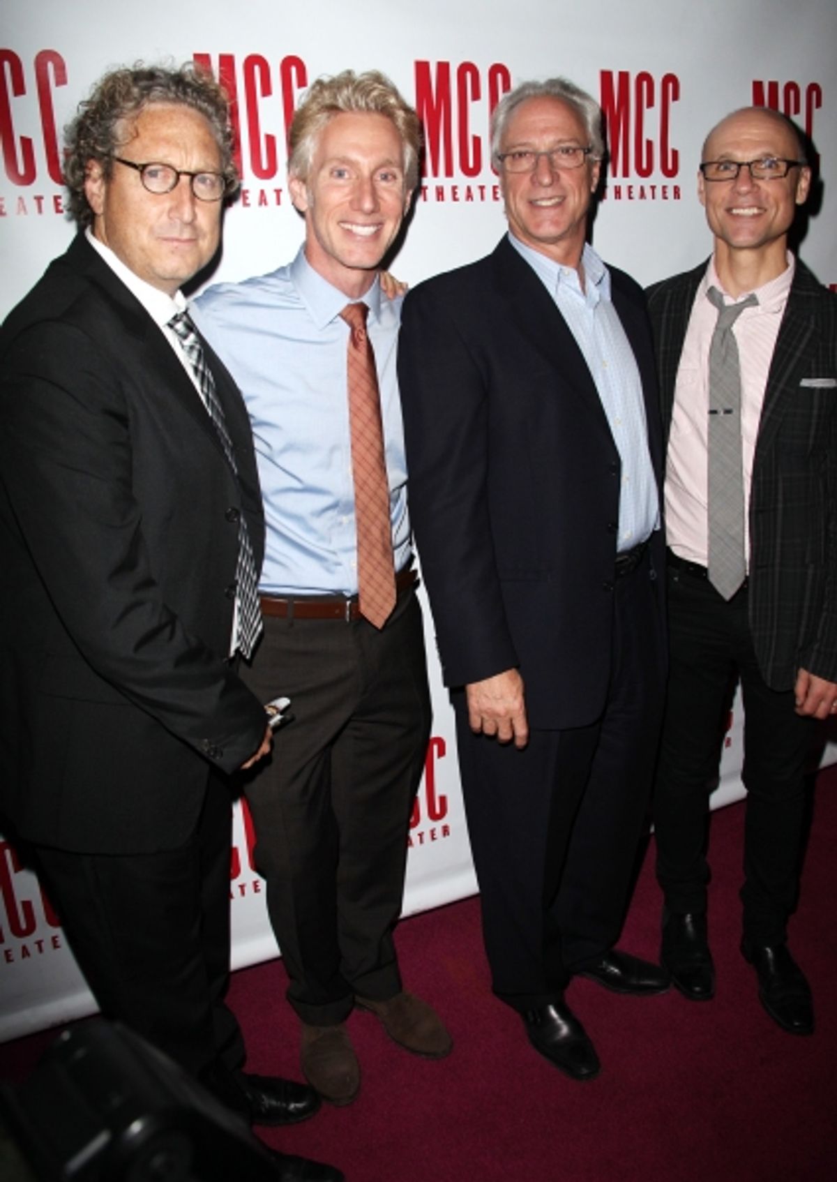 Bernard Telsey, Blake West, Robert LuPone & William Cantler  at 