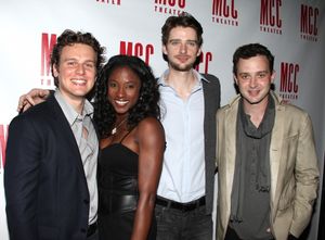 Jonathan Groff, Rutina Wesley, Will Rogers, Eddie Kaye Thomas @ BroadwayWorld Jonathan Groff, Rutina Wesley, Will Rogers, Eddie Kaye Thomas Photo