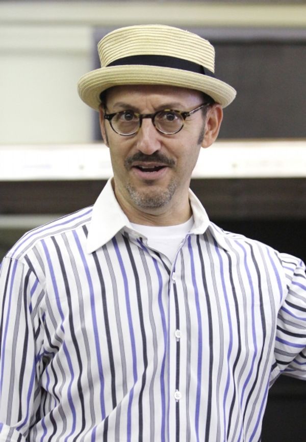 Director Will Pomerantz at the Open Press Rehearsal for the Second Stage Theater Prod Photo