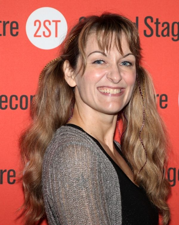 Meghan McGeary at the Open Press Rehearsal for the Second Stage Theater Production of Photo