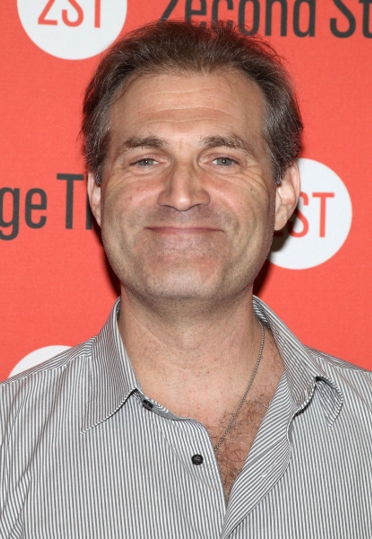 Marc Kudisch at the Open Press Rehearsal for the Second Stage Theater Production of 'The Blue Flower' at the Second Stage Rehearsal Room in New York City. at 