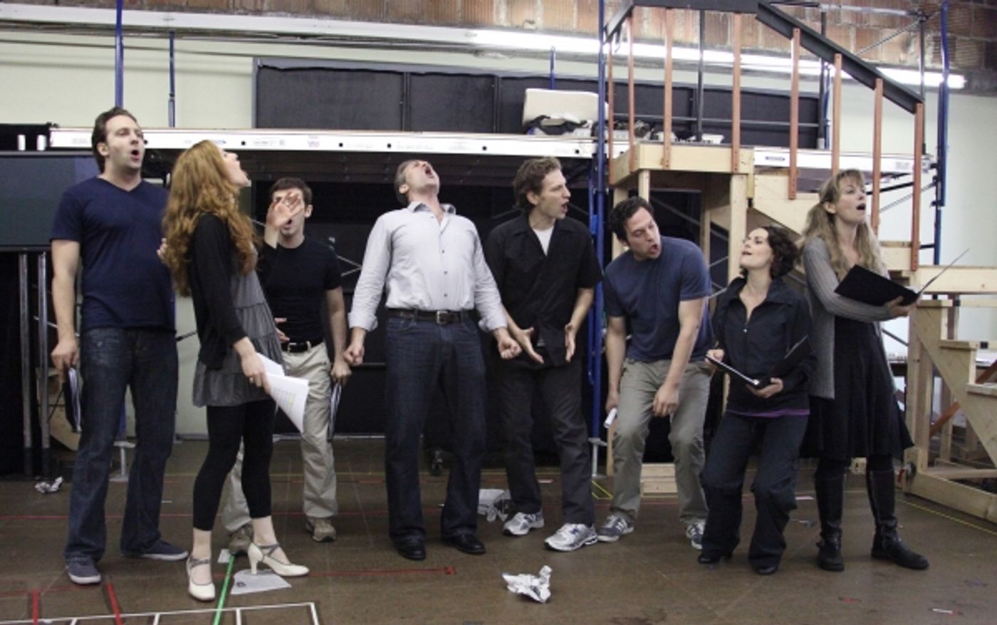 Photo Coverage: Marc Kudisch, Teal Wicks, Sebastian Arcelus & THE BLUE FLOWER Company Meets the Press  Image