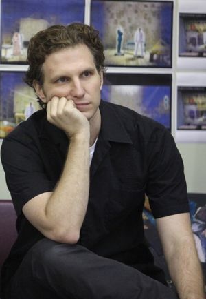 Sebastian Arcelus at the Open Press Rehearsal for the Second Stage Theater Production Photo