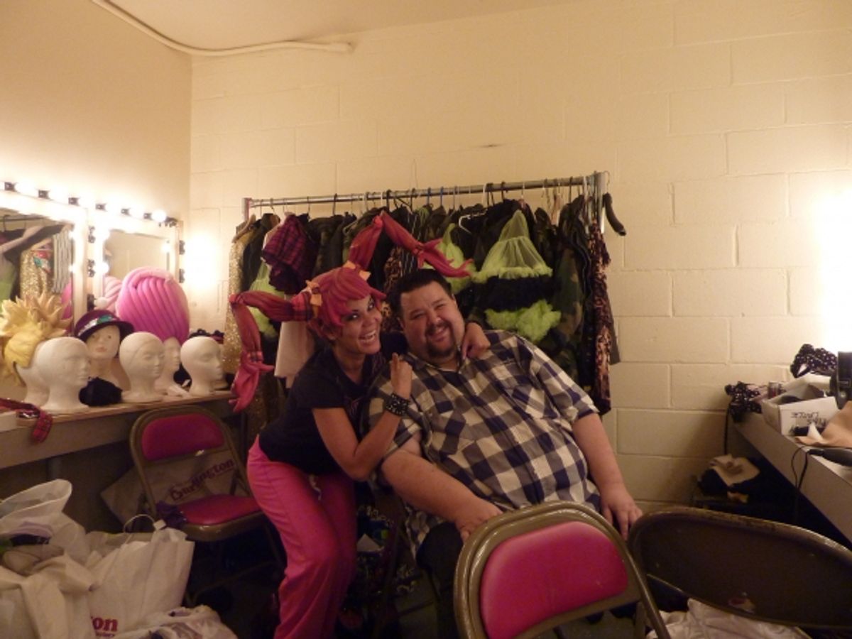 Lourds Lane and Chris March at 