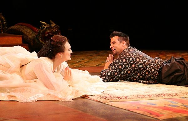 Kate Fisher and Lorenzo Lamas Photo