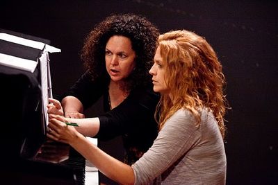 Composer Julianne Wick Davis and Musical Director Emily Otto Photo