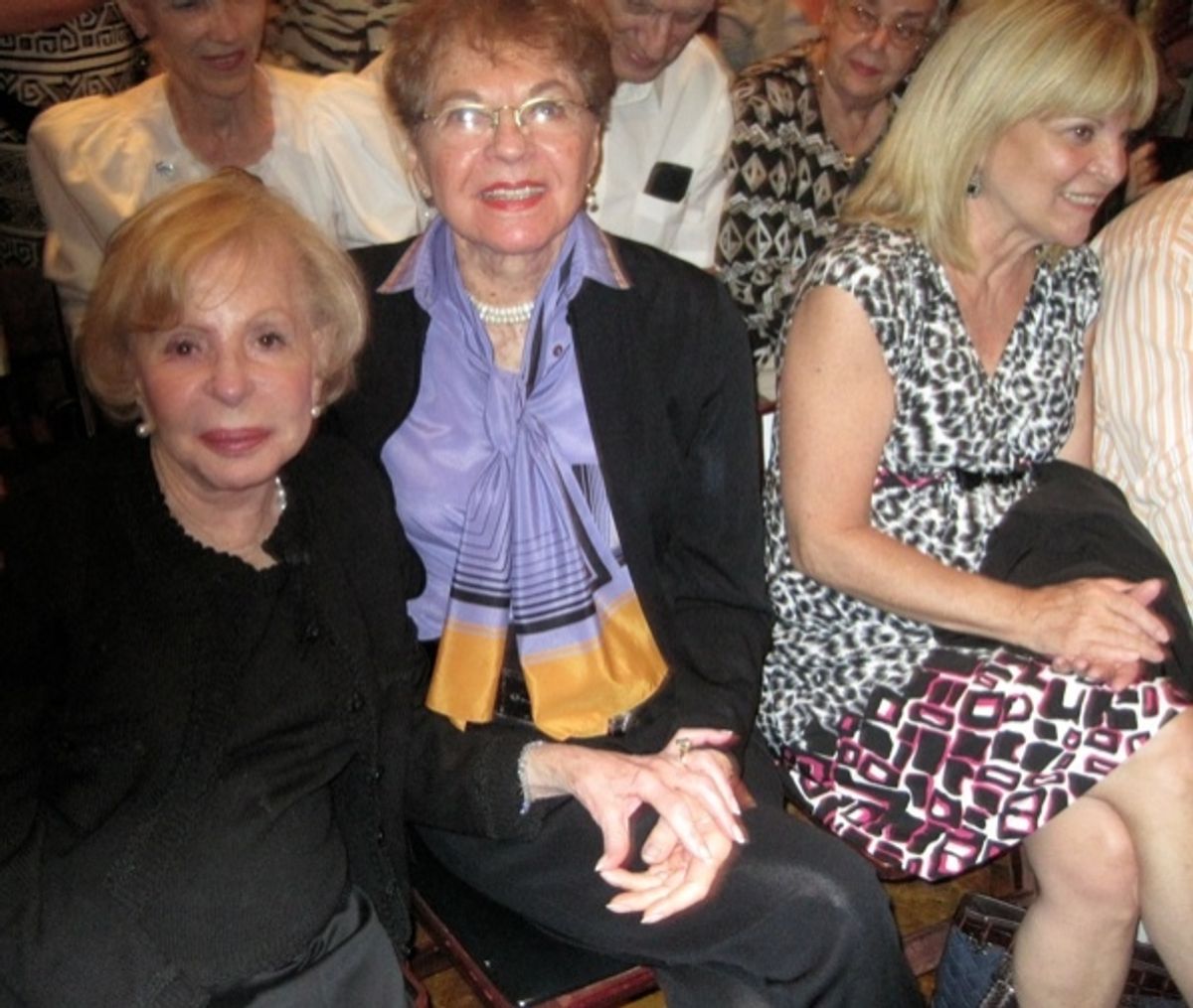 Anita Jaffe, Florence Teuscher and Marylee Terrano at 