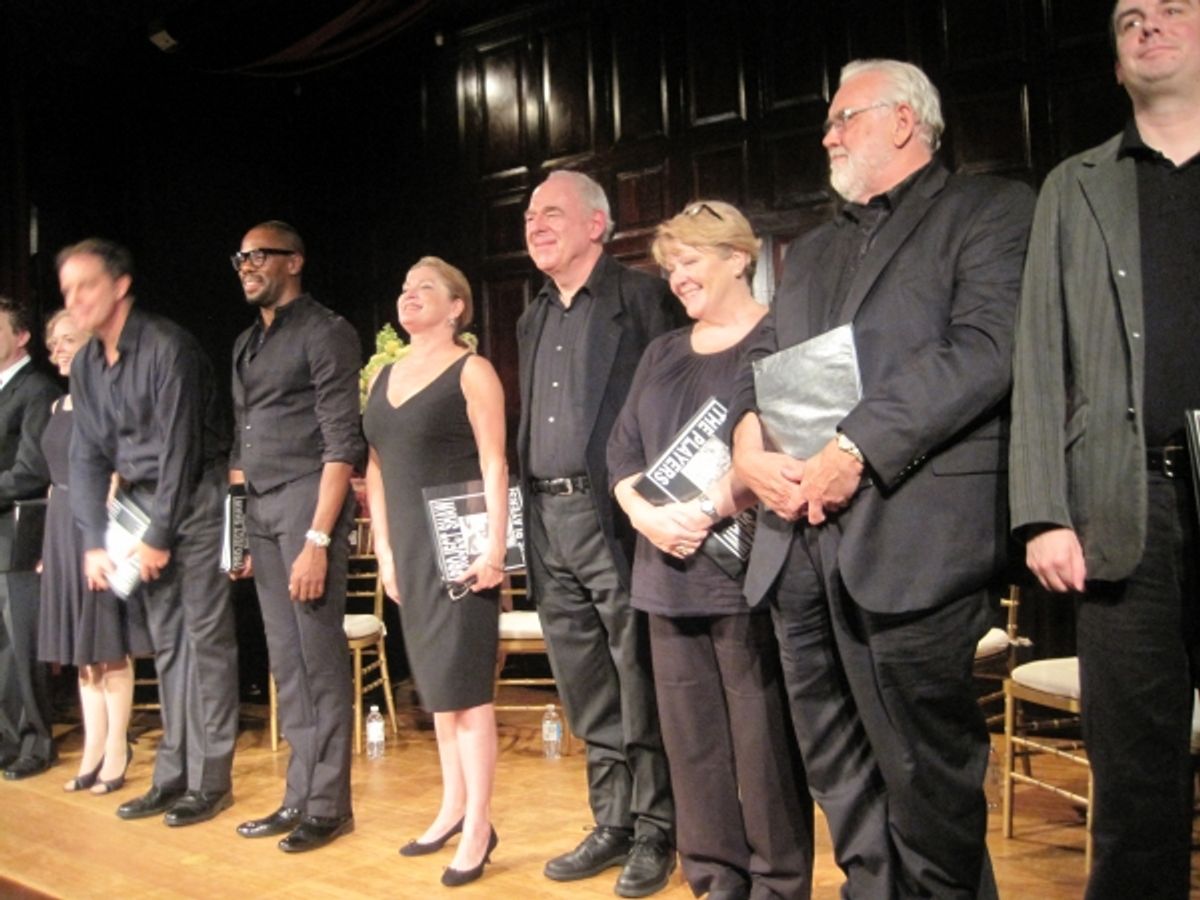 Rufus Collins, Coleman Domingo, Kate Mulgrew, Lenny Wolpe, Nora Chester and Jim Brochu at 