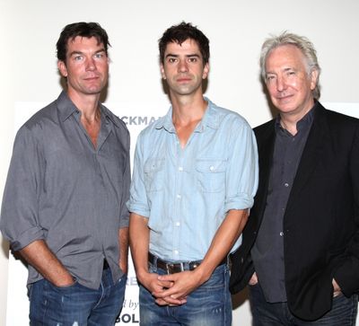 Jerry O'Connell, Hamish Linklater and Alan Rickman   Photo