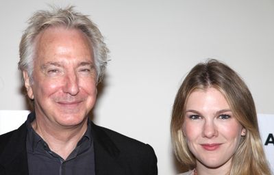 Alan Rickman and Lily Rabe  Photo