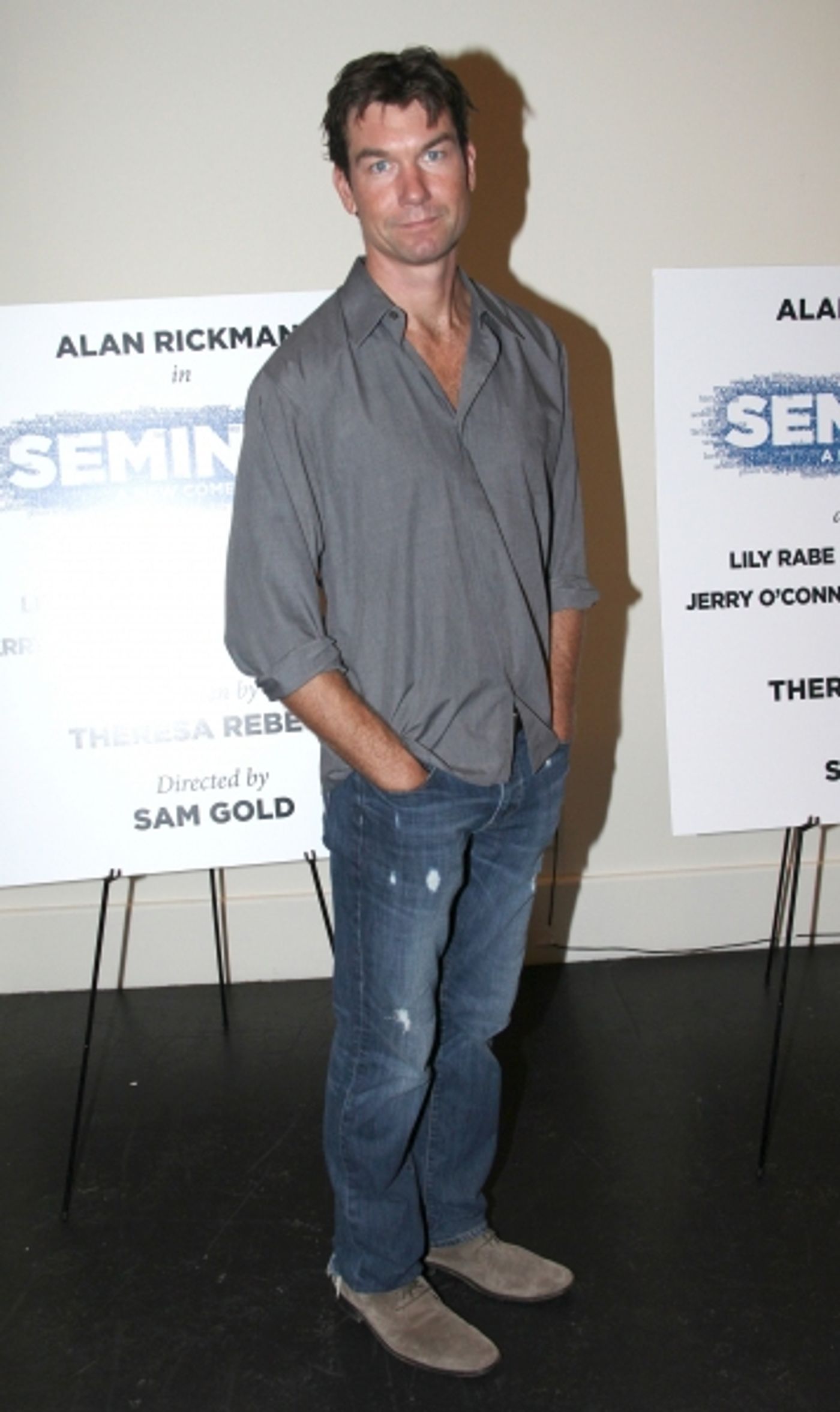 Photo Coverage: Meet Alan Rickman the Cast of Broadway's SEMINAR!  Image