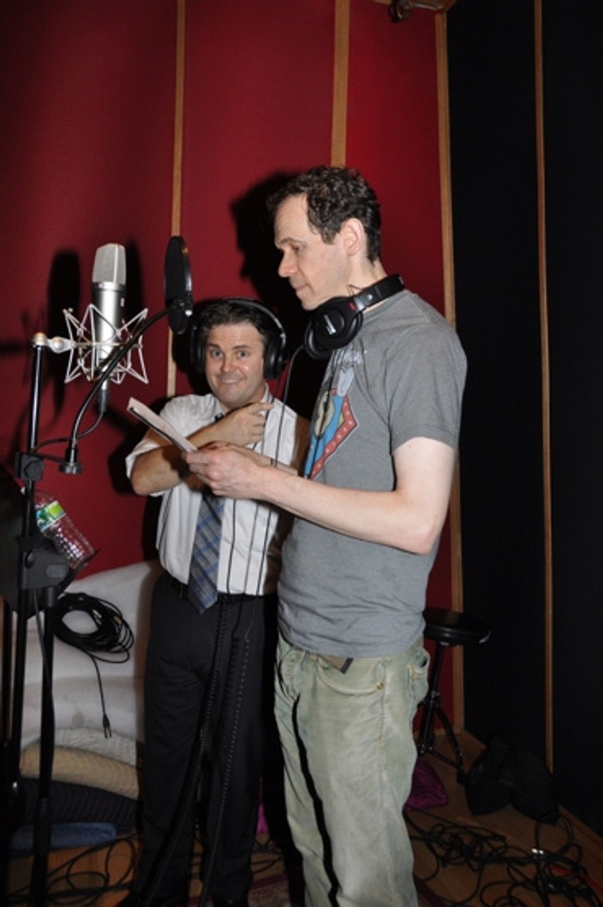 Robert Creighton and Adam Godley at 