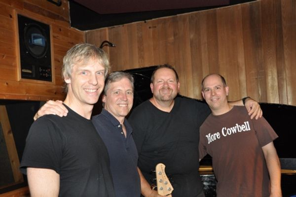 James Lowe with John Redsecker, Eric Davis and Jeff Carney Photo