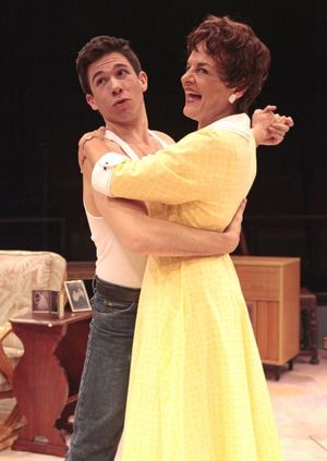 Jon Rua and Priscilla Lopez Photo